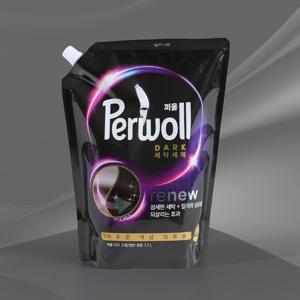 퍼울 기능성 세탁세제 다크 리필 1.7L 어두운 의류 청바지 세탁