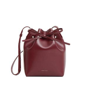 25 FW 만수르가브리엘 미니 레더 버킷 백 HMB004SPCLARET TP442942970