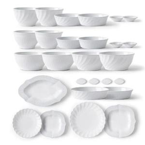 쓰임 블랑 4인 디너 세트 27P