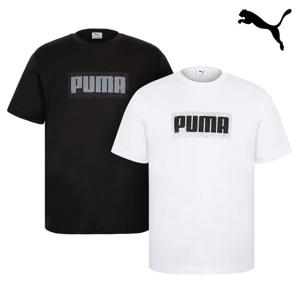 푸마 남성 메쉬 드라이셀 그래픽 라운드 반팔 티셔츠_PM3IJSUTS03