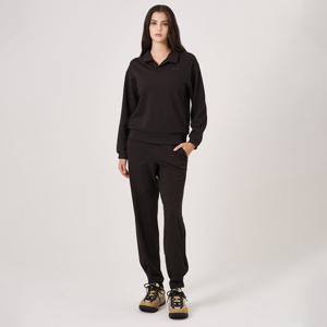 [스파이더] 여성 스트라이프 자카드 조거 팬츠 SPKFCNFP351WBRW