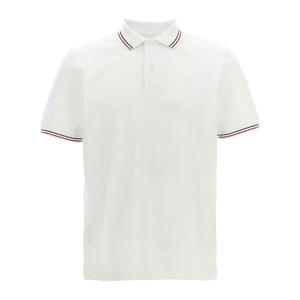 프라다 로고 자수 피케이 폴로 티셔츠 UJN765SNOO1ZMI F0970