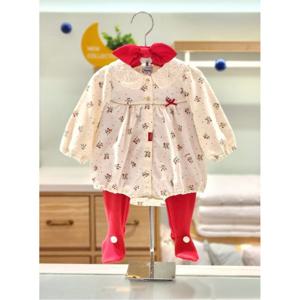 압소바 HK 루비 우주복세트(헤어밴드) 25년FW겨울신상 (HA2722301)