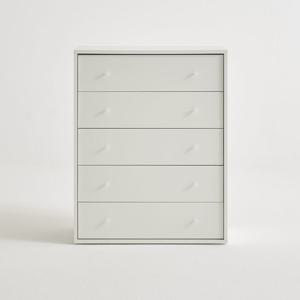 솔로리빙 담담 E0 드레스룸 다용도 옷 수납 5단 서랍장 800