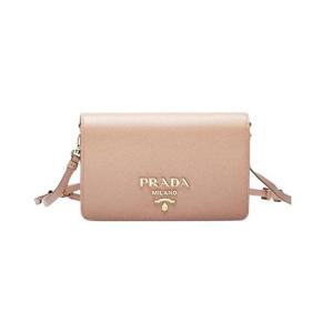 프라다 사피아노 레더 미니백 파우더 핑크 1BP019-NZV-F0236