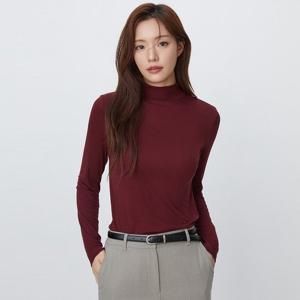 플라스틱아일랜드  (PR7CL961) BEIGE 반목폴라 티셔츠