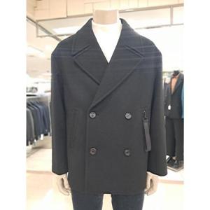 바쏘옴므 세이브존05 블랙더블울혼방숏코트 WSY4CD37ABK