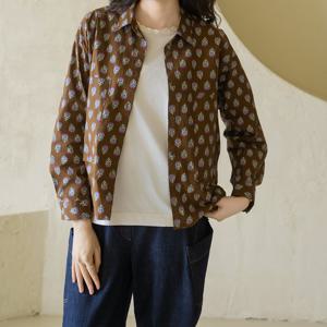 엄마옷 마담4060 단델리온포켓셔츠 내추럴포엠 데일리 -ZBL2509086-