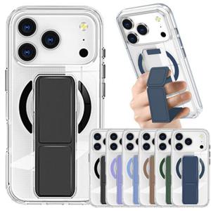아이폰17 에어 프로 맥스 투명 맥세이프 핸드스트랩거치대케이스