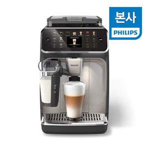 필립스 라떼고 5500 전자동 에스프레소 커피머신 ( EP5547/93 블랙 + 크롬 )