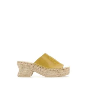 로에베 로에베 옐로우 에스파드류 샌들 2231158