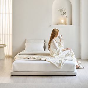 삼익가구 루네스트 무헤드 저상형 아쿠아텍스 침대(7존 독립스프링 매트리스-퀸)