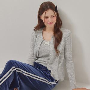 [포커스][2SET]골지 가디건+니트나시 PBBF5W1KC4521