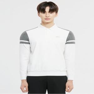 [와이드앵글]남성 TO 앞판 우븐 패치 폴로 스웨터 MWMU25K11