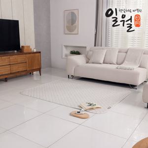 [일월] 애쉬 아이보리 초절전형 워셔블 카본 탄소 전기매트 / 카본매트 싱글 + 더블