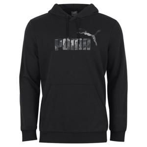 푸마 남성 에센셜 카모 그래픽 후드 긴팔 티셔츠 675947-01