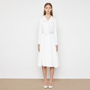 [라인어디션]리본타이 플레어 롱원피스(NWOPPC03)