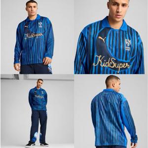 [푸마] 남성용 키드슈퍼 AHSFC LS 레트로 긴팔 티셔츠 606849 14