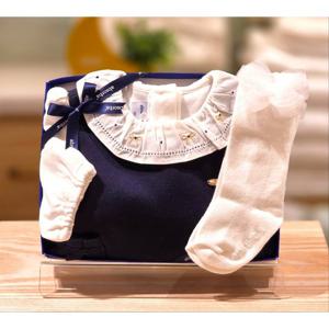 압소바 HK(아기원피스)알트 점퍼스커트 장말세트(25년FW상품) (A2525112Y)