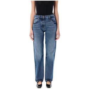 프라다 프라다 블루 데님 팬츠 2233181