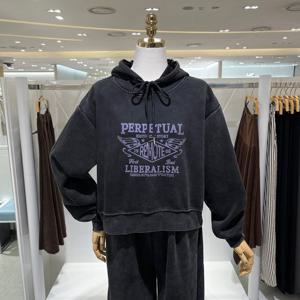 [밸리걸] 프린트 후드 맨투맨 티셔츠 823630