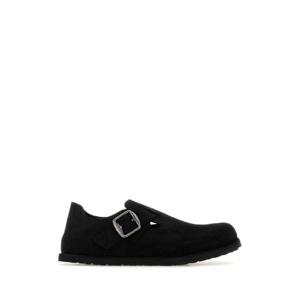 BIRKENSTOCK 1774 X BECOMES BERLIN Black suede London loafers 1031845 BLACK
