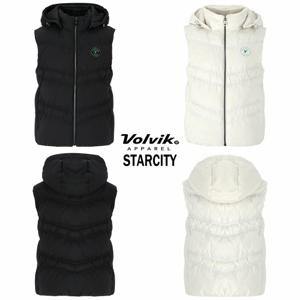 볼빅 여성 후드 셔링 다운 베스트 VLDWP902_KD