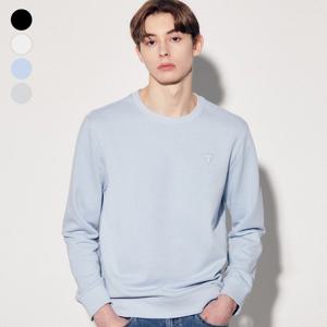 [게스(진)][코어] 슬림핏 탄탄쮸리 미니삼각 맨투맨(MP1K9442)