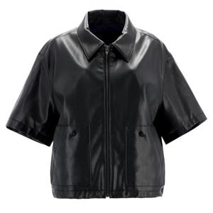 [아이잗바바]인조가죽짚업자켓 BR9E3LT901