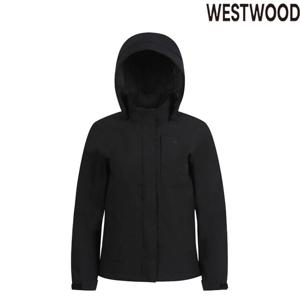 [웨스트우드]여성 봄 가을 솔리드 기본 방품 바람막이 자켓 WO3WTJW212