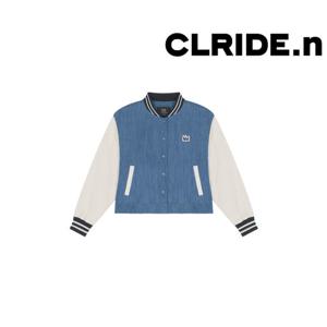 [클라이드]여성 1color 바스키아 바시티 데님 자켓 FPBJP780F