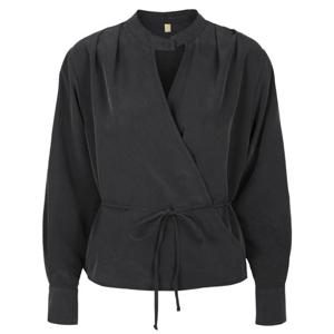 파슨스 Strap Belted Wrap Blouse [MSPT9BL03]