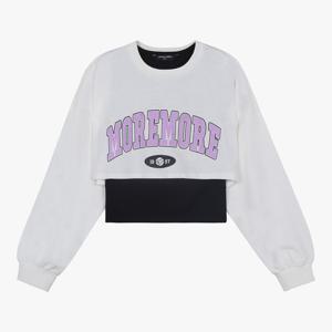 [더데이걸]슈퍼크롭 나시세트 스웨트티셔츠TGMA23802