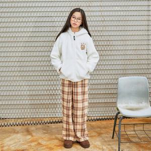 [더데이걸]몰랑이 뽀글 곰돌이 후드 점퍼TGJM23W1M