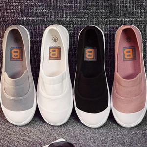 여자신발 기본 슬립온 여성 단화 여자 스니커즈