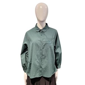 [페이지플린]소매퍼프 옆선 턱 남방셔츠F5CL013A