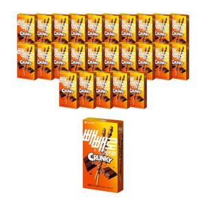 크런키 빼빼로 39g X25개