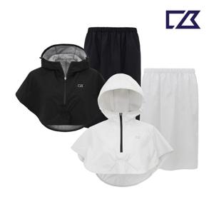 커터앤벅 여성 골프 레인후드/랩스커트 세트 - CBL5ARH131_RS132