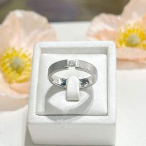 미니골드 [플래티넘1부] 스노위 로드 다이아 커플링 M RAAC5021D (남성반지)