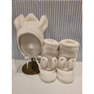 쇼콜라 리아토끼모워머세트 (TTOWHT054A)겨울방한외출백일돌선물