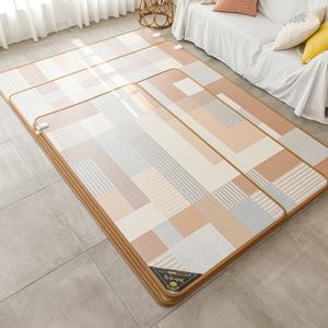 한일의료기 천년의아침 모던 베이지 전기장판 중형 150x183