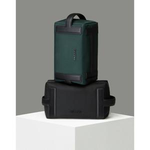 헤지스 골프 25FW 블랙 남성 PU 믹스 파우치 HUGF5F602BK