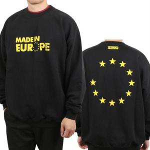 베트멍 UA52TR670B 1601 BLACK/BORDEAUX 더블넥 맨투맨