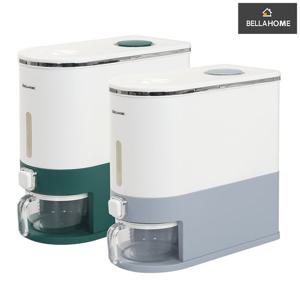 [벨라홈] 버튼식 계량쌀통 10kg(CN9888)