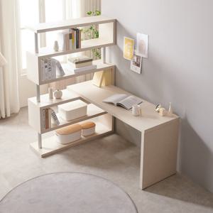 파로마 네오 드로인 대형 5단 책장 1200 책상 세트 NES1691