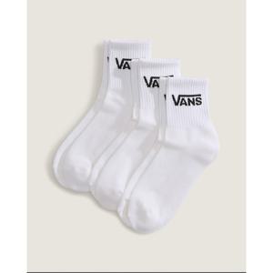 [반스] 쓰리팩 클래식 하프 크루 삭스 VN000QBWWHT