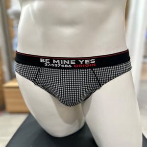 [보디가드] 예스 YD01 하운드투스 블랙체크 남자 삼각팬티 YSMPYB13