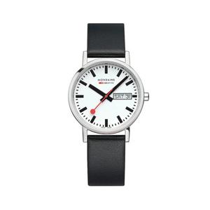 몬데인 A667.30314.11SBBV 클래식 데이데이트 공용 가죽시계