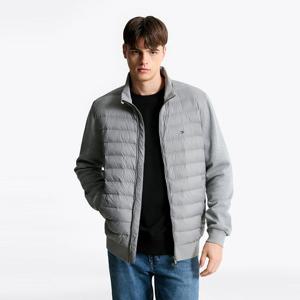 [공식][타미힐피거] 믹스 미디어 스탠드칼라 재킷 (T12F6TKJ070MT1P91)