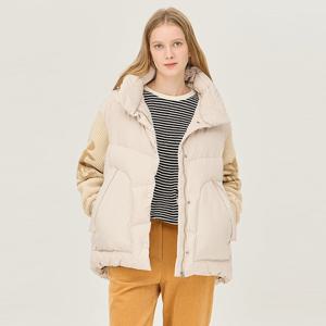 [베네통] 프렌즈 니트 덕 다운 패딩_BAPDF6461BG